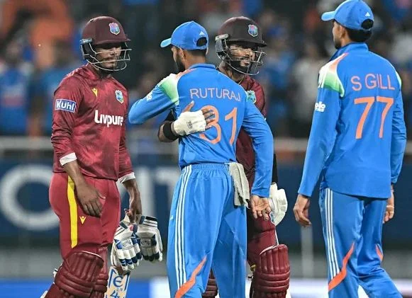 India and West Indies fined by ICC for slow over rates during the third ODI