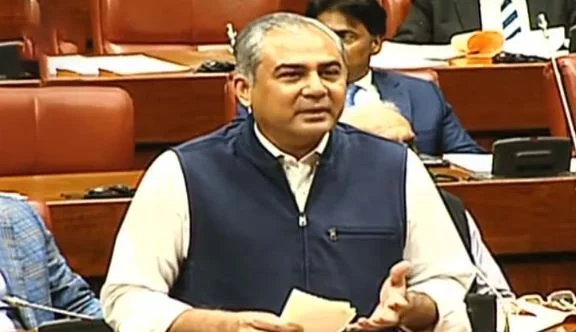 Pakistan Interior Minister Mohsin Naqvi speaking about Maulana Fazlur Rehman and state institutions