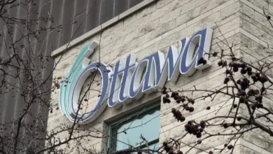Ottawa City Hall following Mark Sutcliffe’s re-election as mayor in the 2026 municipal election