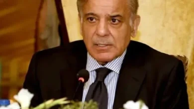 Prime Minister Shehbaz Sharif speaking about Pakistan’s support for Saudi Arabia and regional security